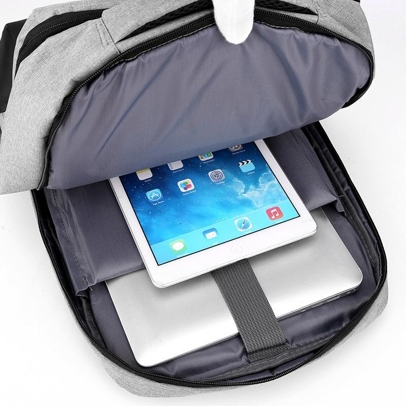 Men's Business Backpack New Multifunctional Luxury Urban Bag USB Charging Waterproof Nylon Bag For Laptop 13.3 Inch Rucksack