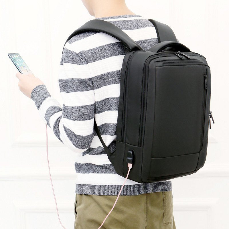 Men's Backpack New Multifunctional Business Notebook Bagpack USB Charging Waterproof Notebook Bag For Laptop
