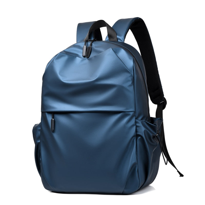 Men's Fashion Backpack Trendy Black Portable Casual Designer Backbags Waterproof Luxury Business Bag For Laptop 14 Inch