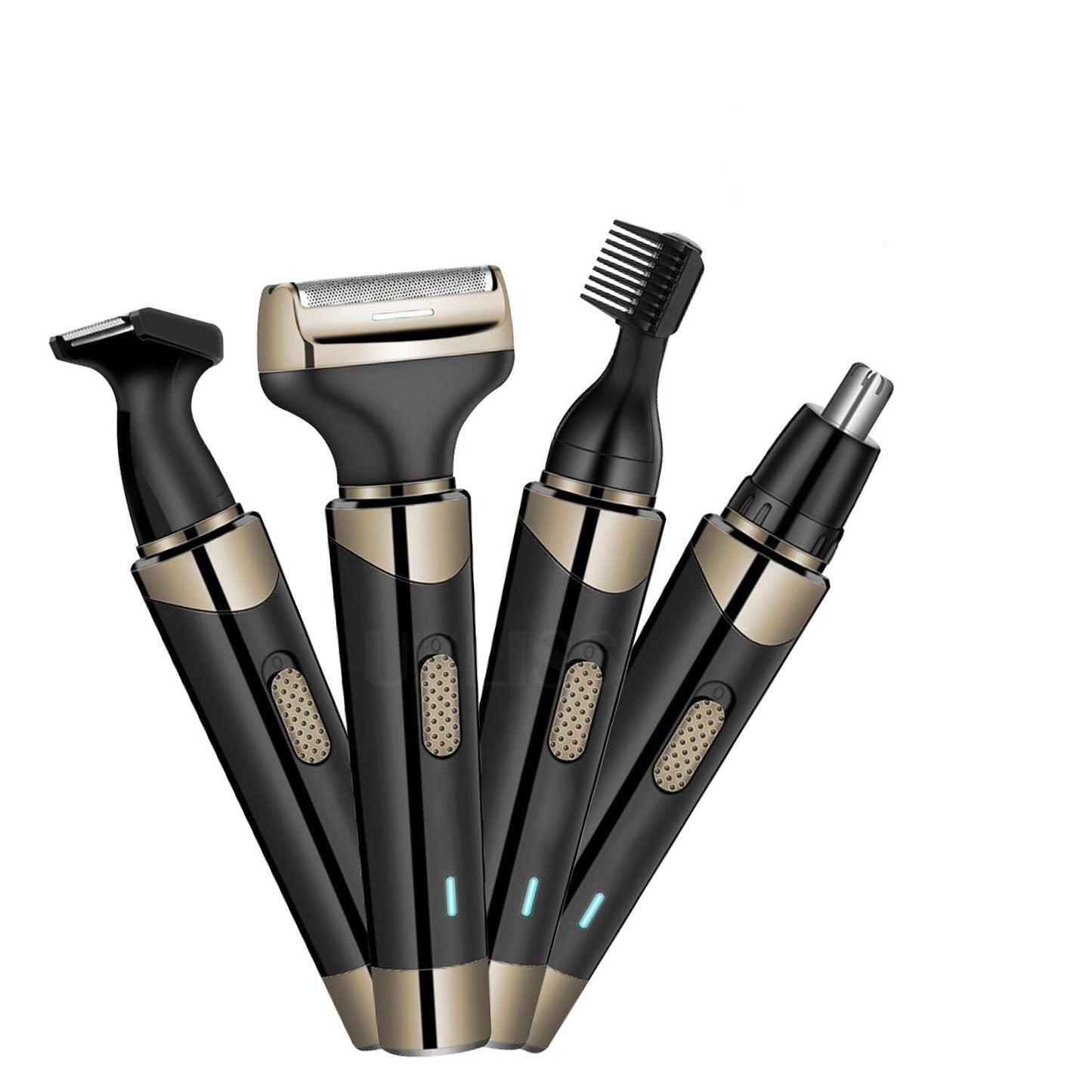 Electric Razor for Men Rechargeable Beard Nose Hair Face Trimmer Rotary Razor USB Groomer Waterproof Wet Dry 4 In 1 Shavers