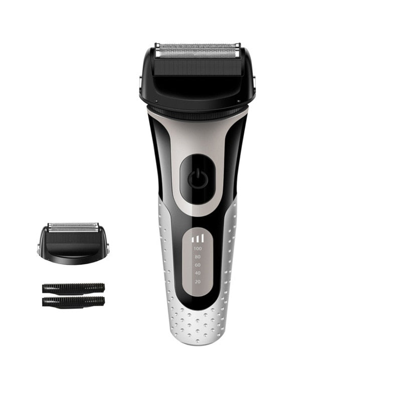 USB Rechargeable Electric Shaver for Men Shaving Machine Beard Trimmer 3D Floating Blade Razor Shaver Barber Haircut Trimer