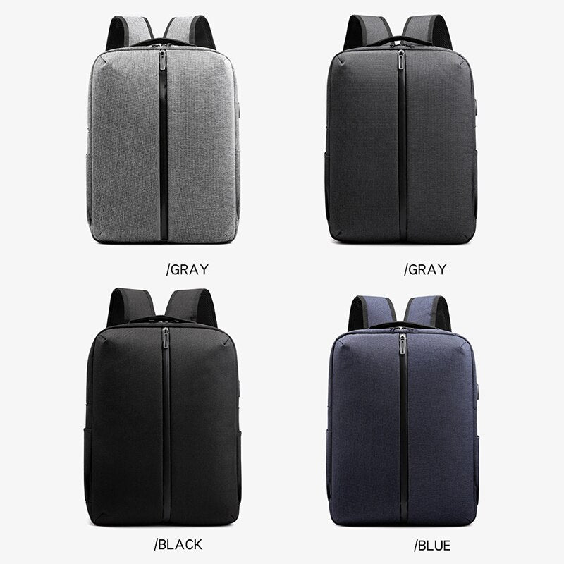 New Men's Business Backpack Urban Portable Gray Nylon Bag For Laptop 13.3 Inch Multifunctional Designer Summer Man Backbag