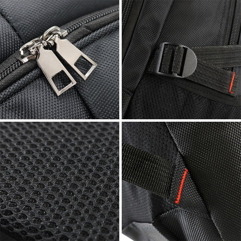 Oxford Cloth Men's Backpack Waterproof Man Business Casual Bag  Male Outdoor Travel Bagpack Large Storage Space Design