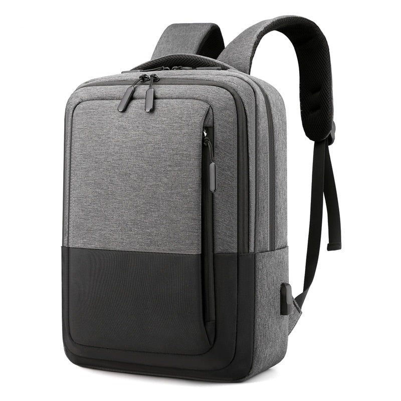 Backpack For Men USB Charging Bags For Male Multifunctional Waterproof Rucksack Laptop Bagpack  Business Casual Bag