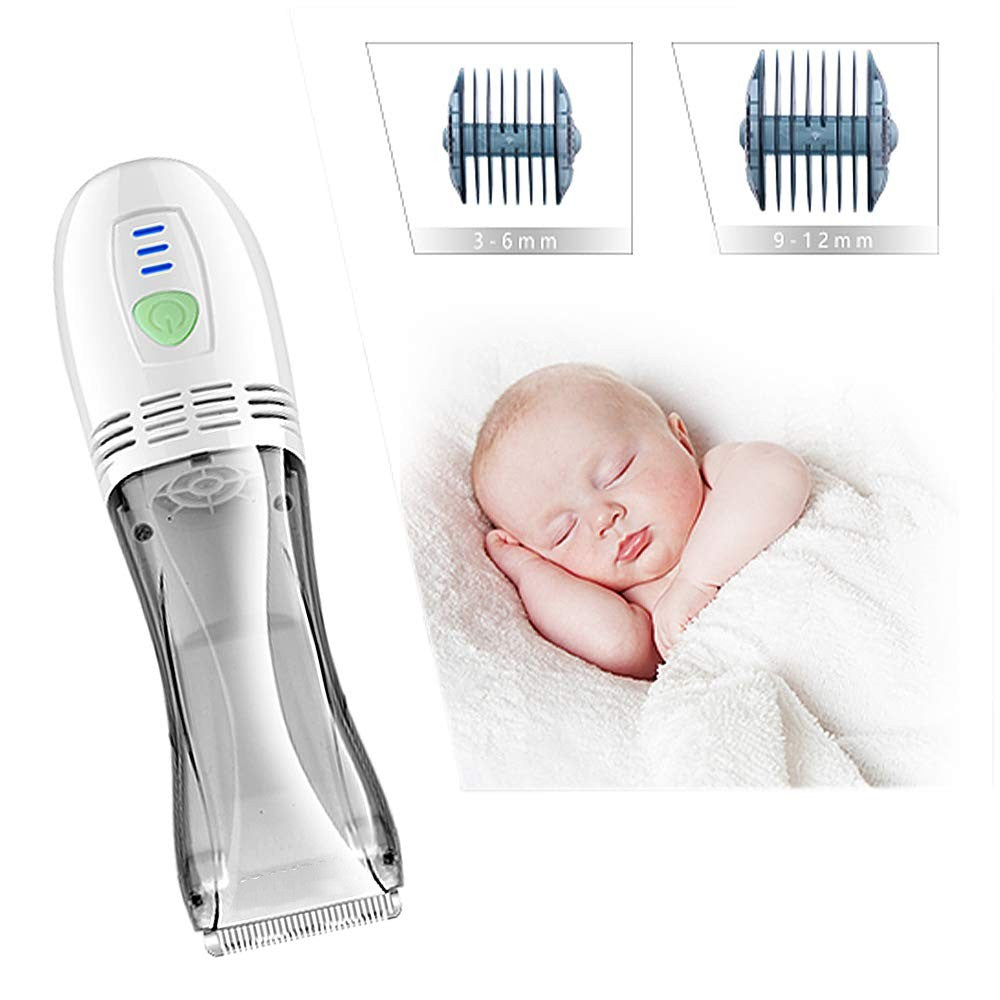 Vacuum Haircut Kit Mute Sleep Cordless Hair Trimmer Automatic Gather Hair Clippers Low Noise Home Use