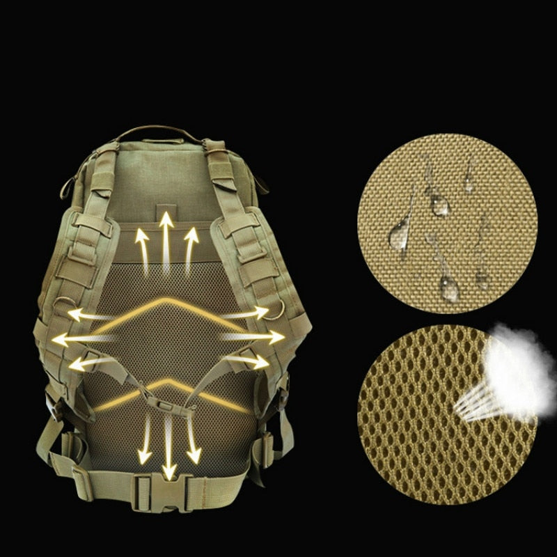 1000D Nylon Bags Backpacks Hiking Backpack  Outdoor Military Rucksacks Tactical Backpack Military Bag Men Bag Backpack