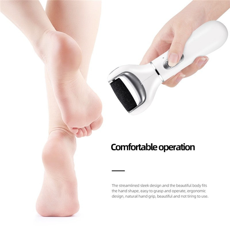 Electric Foot File Callus Remover Usb Rechargeable Pedicure Dead Skin Callus Remover Foot Skin Care Machine +Replacement Heads