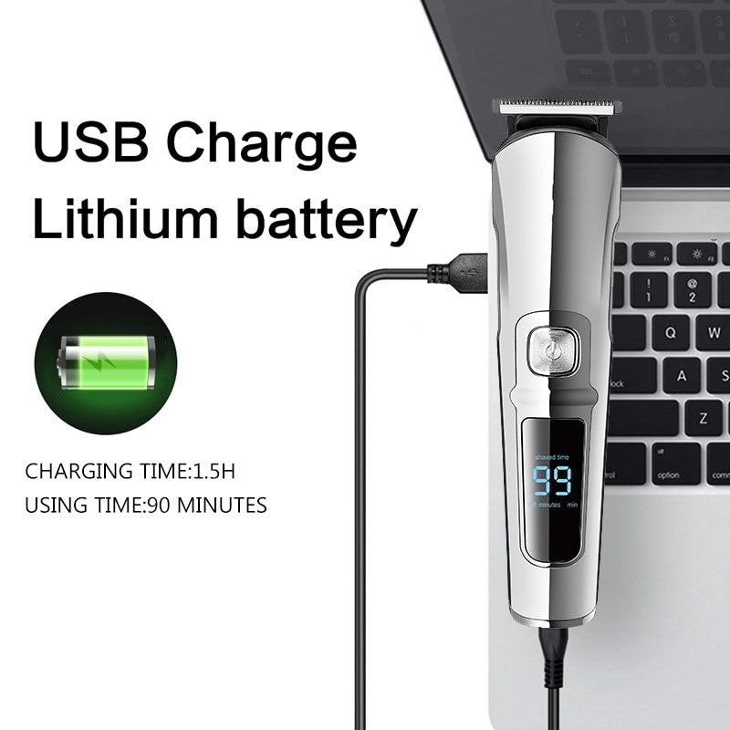 Professional Multifunction Beard Hair Trimmer Waterproof 6 In 1 Hair Clipper Electric Razor for Men Grooming  Kit