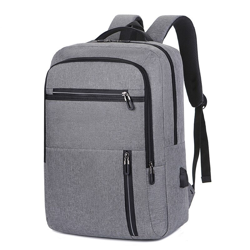 Business Man Backpack Multifunctional Waterproof Laptop Bag For Man USB Charging Rucksack Male Large Capacity Casual Bagpack