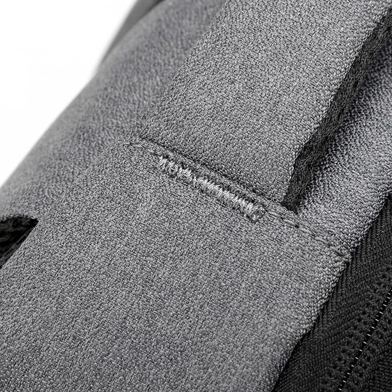 Business Mens Backpack USB Charging Waterproof Bag Multifunction Anti-theft Rucksack For Laptop 15.6 Inch Reflective Design