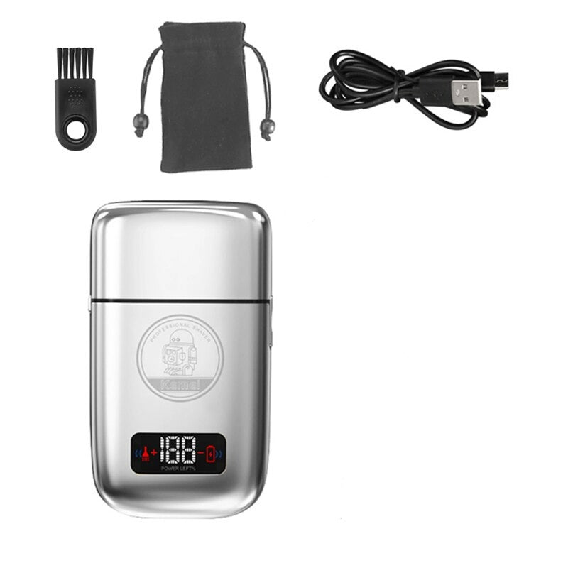 5-speed Electric Shaver for Hair Beard Rechargeable Bald Shaving Machine for Men Fade Finishing Tool Shaper