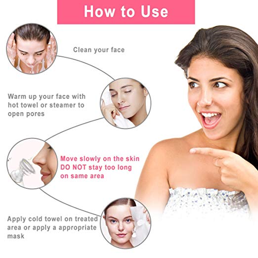 New Technology Multifunctional Vacuum Blackhead Remover Facial Pore Cleaner Dead Skin Comedo and Blackhead Removal Extractor