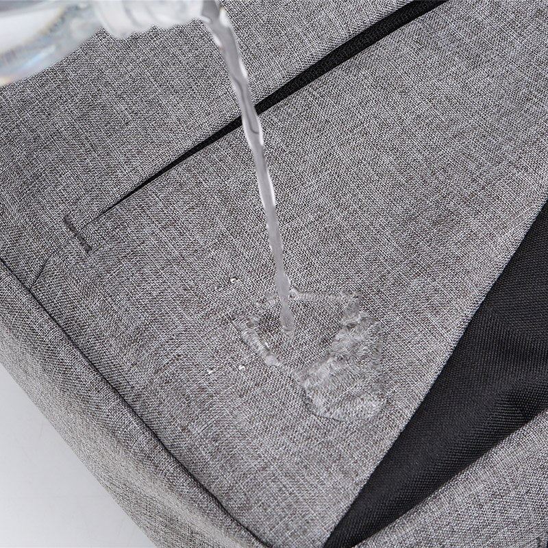 Mens Backpacks Waterproof Oxford Cloth Bag Multifunctional USB Charging Rucksack Male Business Travel Laptop Bagpack