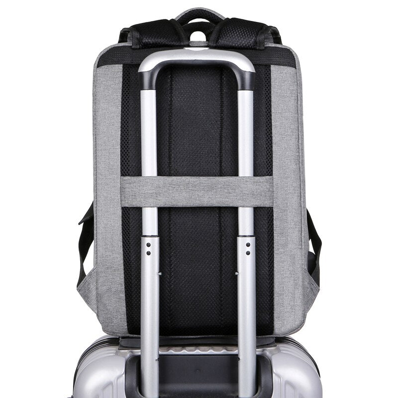 Backpack For Men USB Charging Business Bag Multifunctional Waterproof Rucksack Male For Laptop 15 6 Inch Portable Travel Bagpack