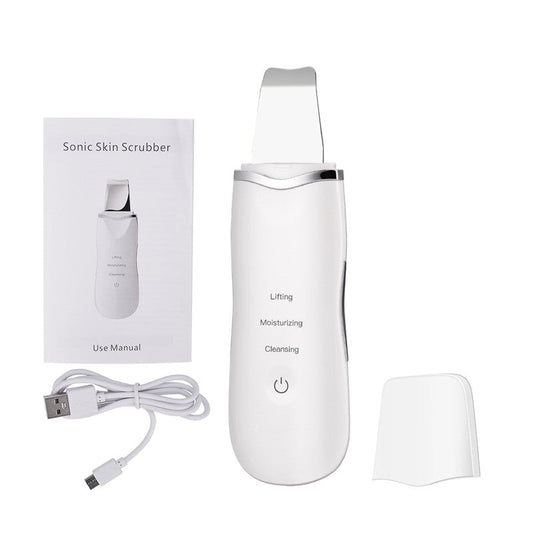 Ultrasonic Deep Face Cleaning Machine Skin Scrubber Remove Dirt Blackhead Reduce Wrinkles spots Facial Whitening Lifting