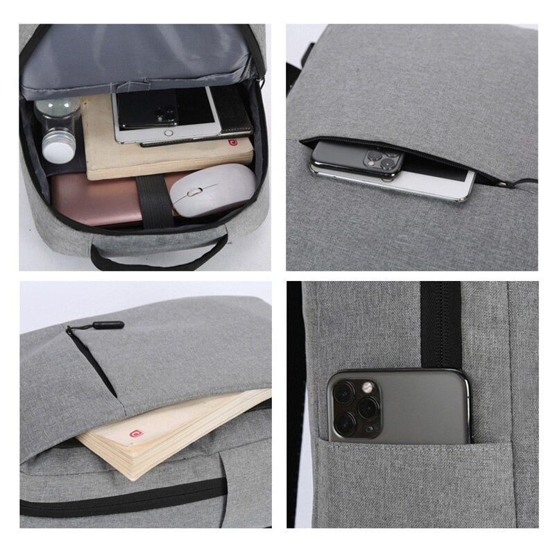 USB Charging Mens Backpacks Multifunctional Waterproof Bag  Large Capacity Business Rucksack Male For Laptop 15.6-17.7 Inch