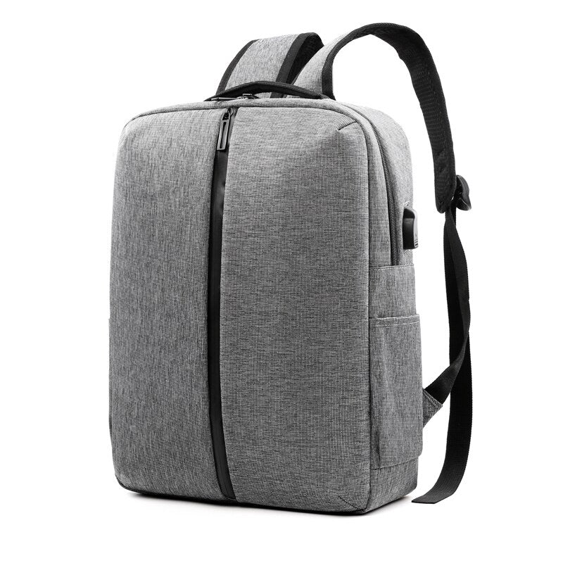 New Men's Business Backpack Urban Portable Gray Nylon Bag For Laptop 13.3 Inch Multifunctional Designer Summer Man Backbag