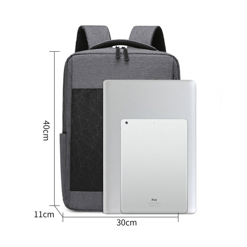 Men's Backpacks USB Charging Business Bag Multifunctional Waterproof Oxford Cloth Rucksack Male Portable Casual Laptop Bagpack