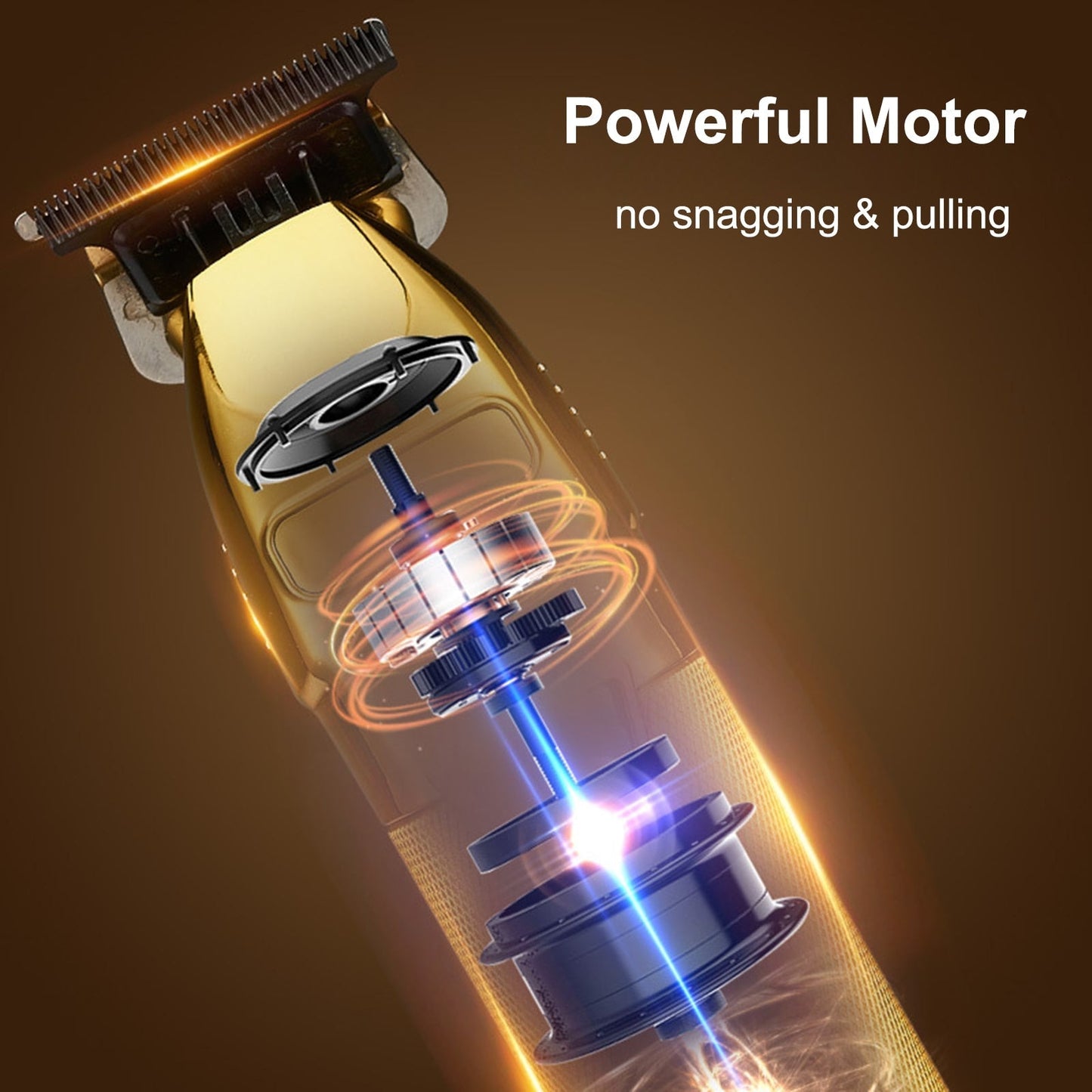 Hair Clippers with Guide Combs Men Cordless Hair Cutting Trimmer Kit Electric Haircut Kit Beard Trimmer Barber Hair Styling Tool