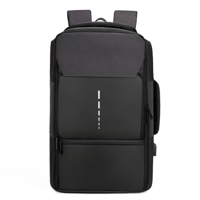 Business Men's Backpack Large-capacity Waterproof Bag Multifunctional USB Charging Laptop Bagpack Male Travel Office