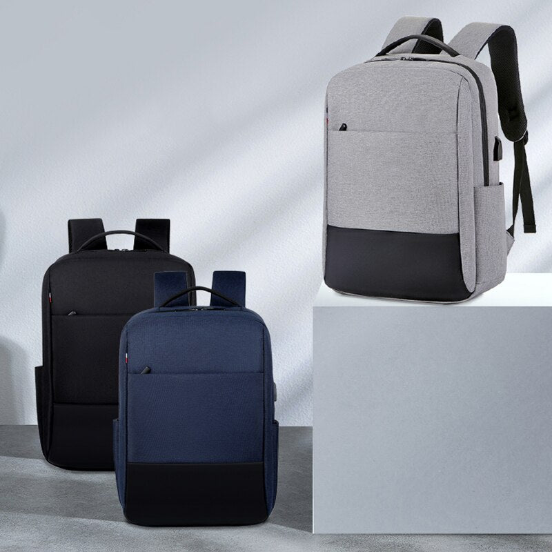 USB Charging Men's Backpack Multifunctional Waterproof Business Bags For Laptop 15.6 Inch Male Casual Portable Rucksack