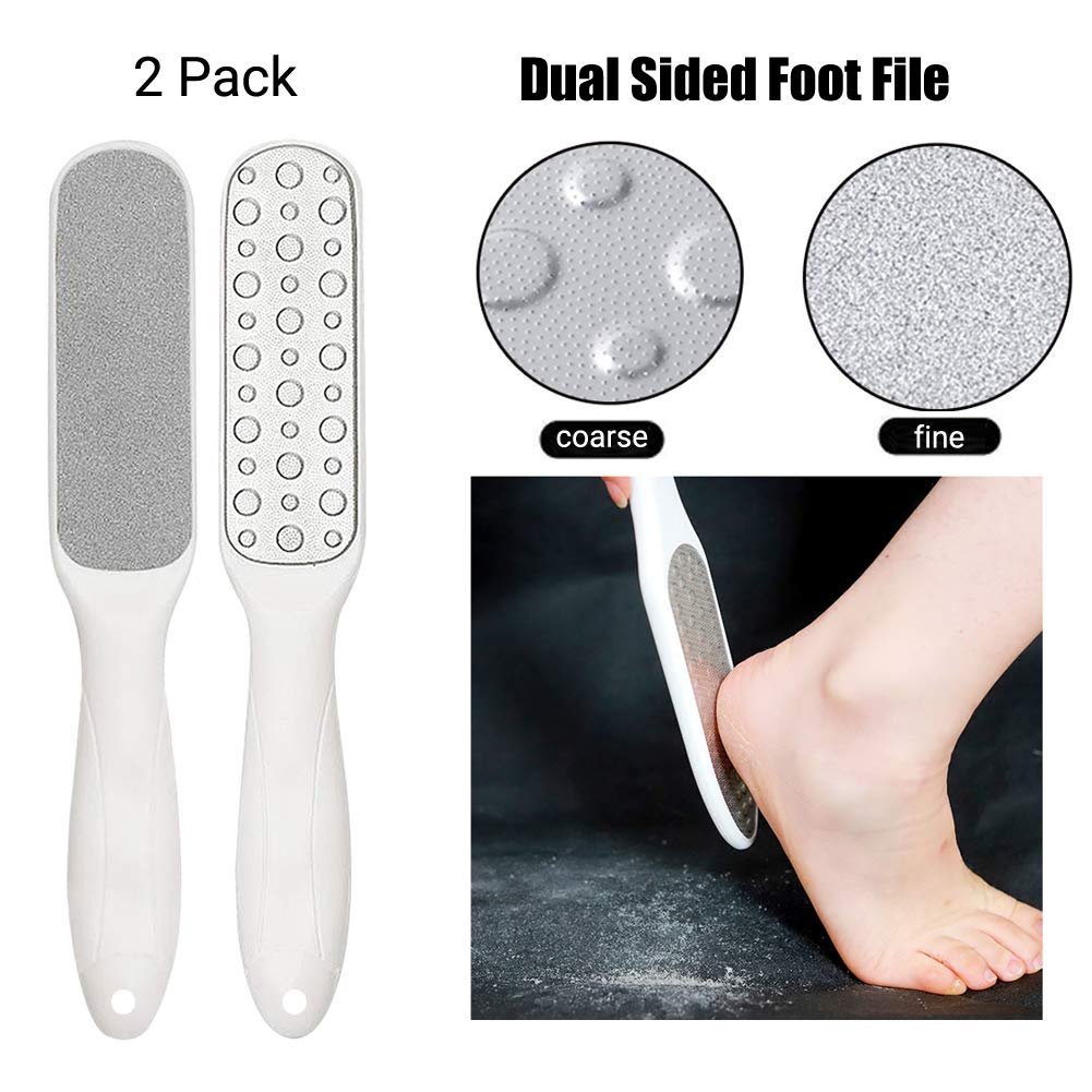 Professional Colossal Foot Rasp Foot File 17 in 1 Callus Remover Kit Stainless Steel Pedicure Tools Set Files Foot Care Kit