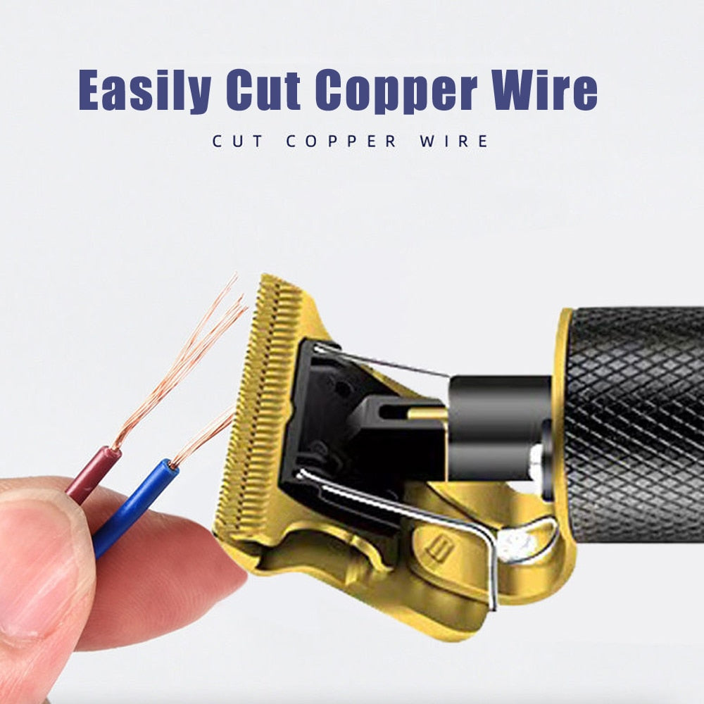 Electric Hair Trimmer for Men Professional Hair Cutting Man Shaver Beard Barber Home Steel Hair Clipper Haircut Machine