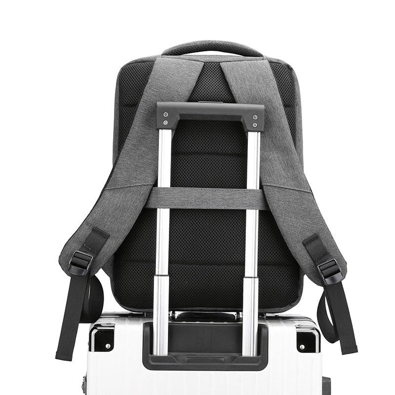 Backpack For Men USB Charging Bags For Male Multifunctional Waterproof Rucksack Laptop Bagpack  Business Casual Bag