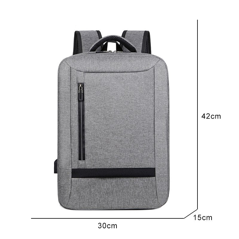 Backpack For Men USB Charging Business Bag Multifunctional Waterproof Rucksack Male For Laptop 15 6 Inch Portable Travel Bagpack