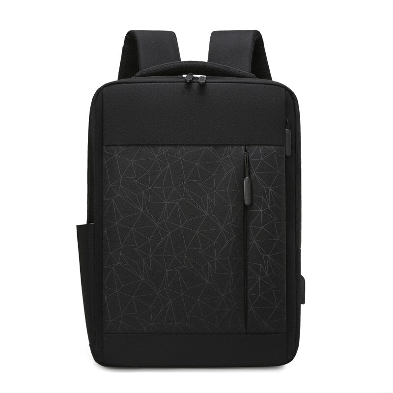 Men's Backpacks USB Charging Business Bag Multifunctional Waterproof Oxford Cloth Rucksack Male Portable Casual Laptop Bagpack