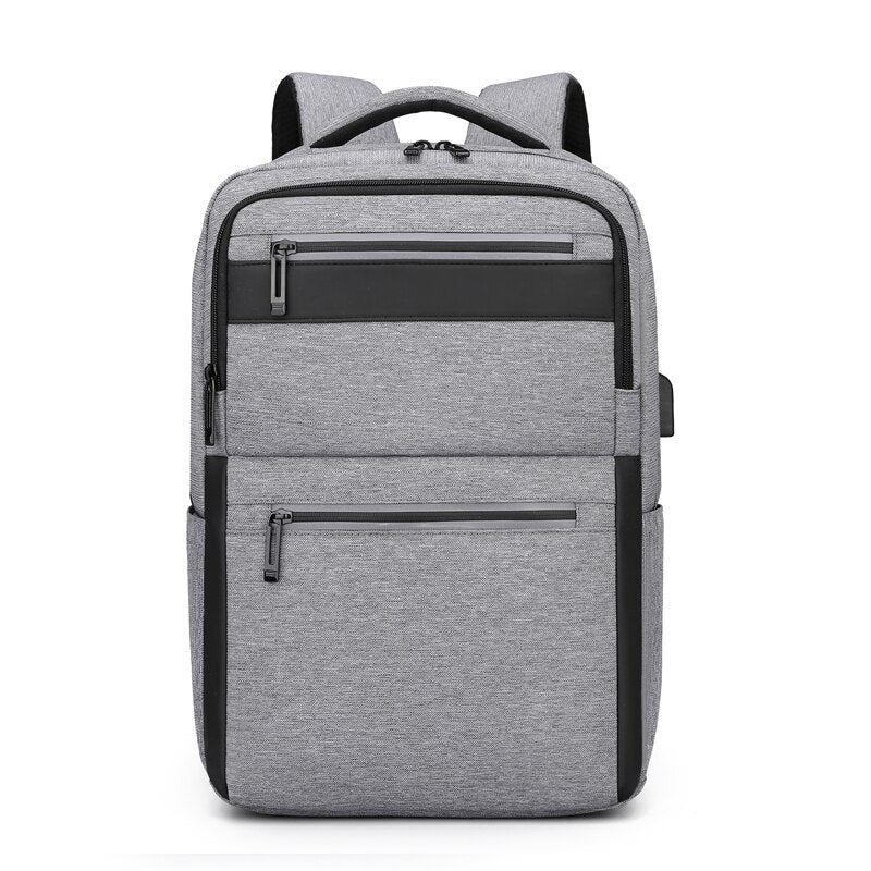 Mens Backpacks Multifunctional Waterproof Bag USB Charging Laptop Rucksack Male Business Travel Bagpack Multi-compartment Design