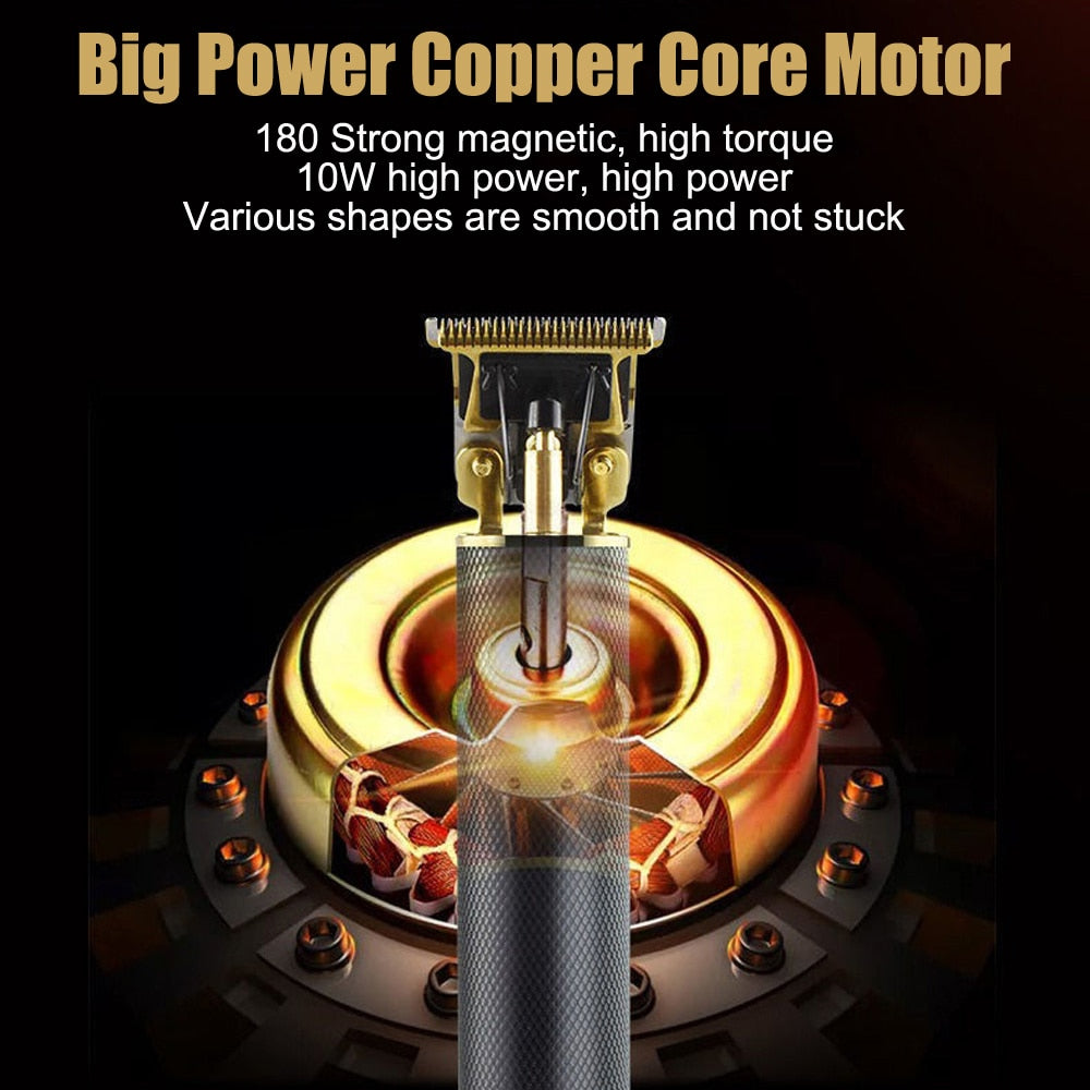 Electric Hair Trimmer for Men Professional Hair Cutting Man Shaver Beard Barber Home Steel Hair Clipper Haircut Machine