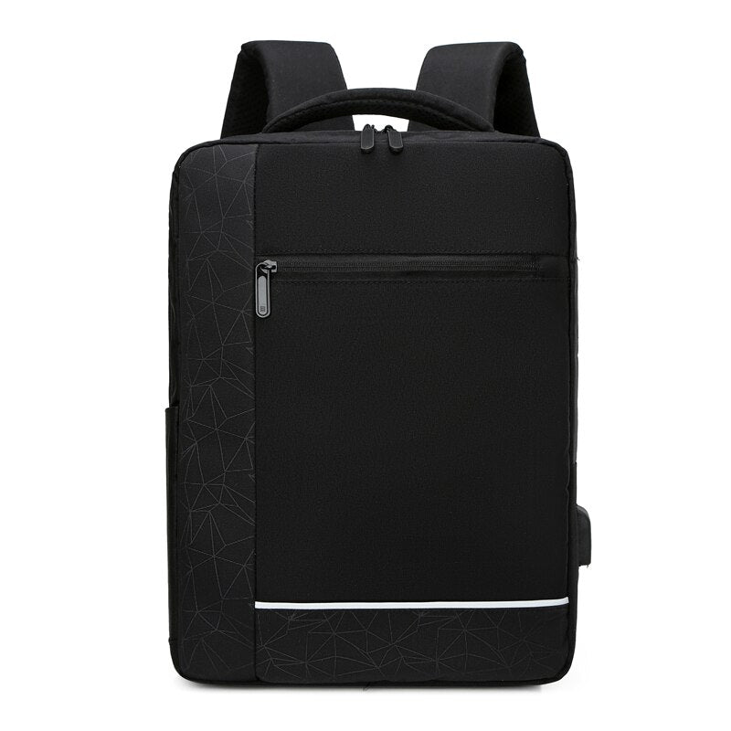 Men's Backpack Multifunctional USB Charging Bag Male Waterproof Oxford Cloth Rucksack For Laptop 15.6 Inch Urban Casual Bagpack