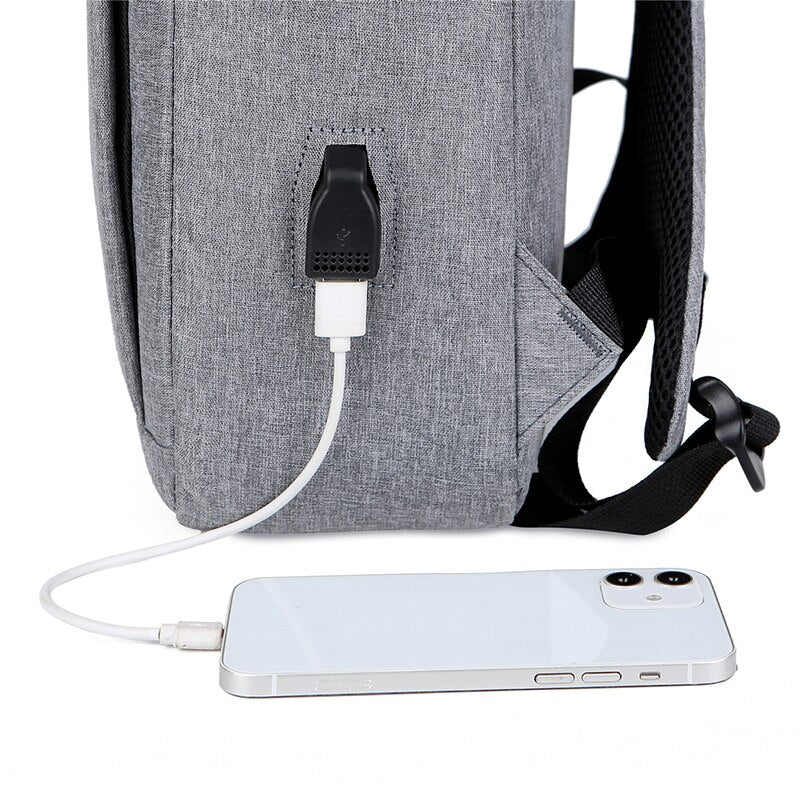 Man Backpack USB Charging Bags For Male Multifunctional Waterproof Rucksack Business Laptop Bagpack Urban Casual Backpack