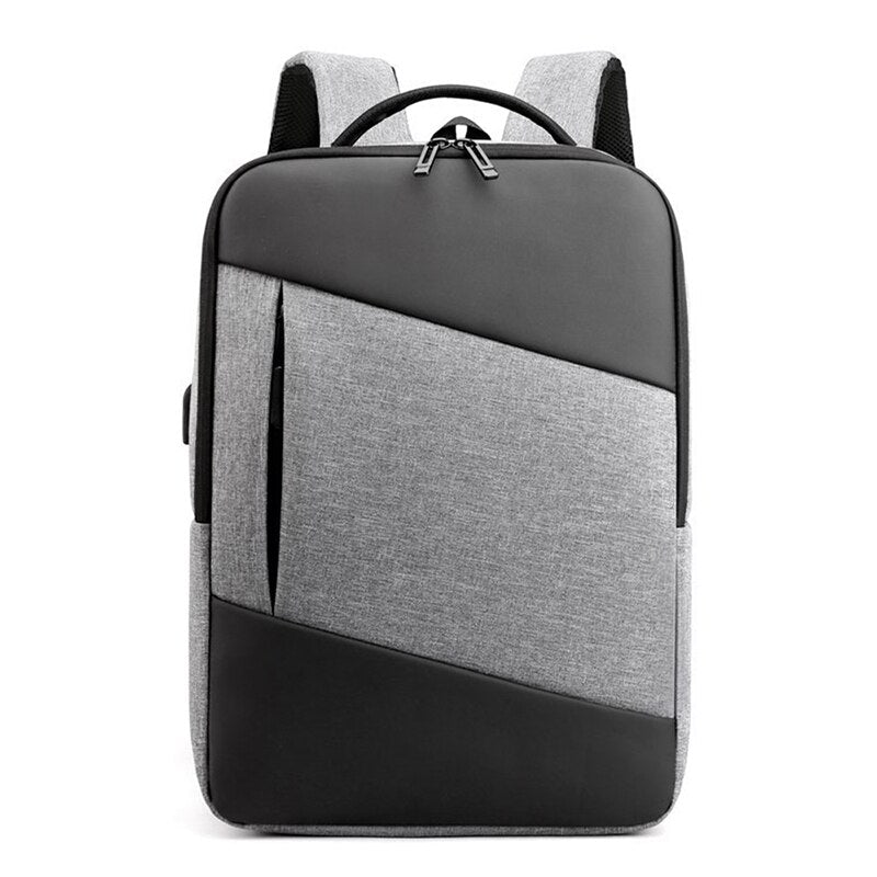 Man Backpack Multifunction USB Charging Bag Portable Waterproof Rucksack Male For Laptop 15.6 Inch Business Casual Backbag