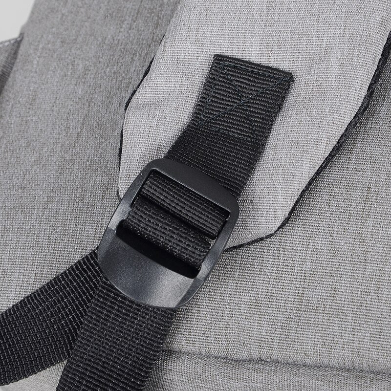 Business Backpack For Men USB Charging Rucksack Male Multifunctional Waterproof Oxford Cloth Bag For Laptop 15.6 Inch