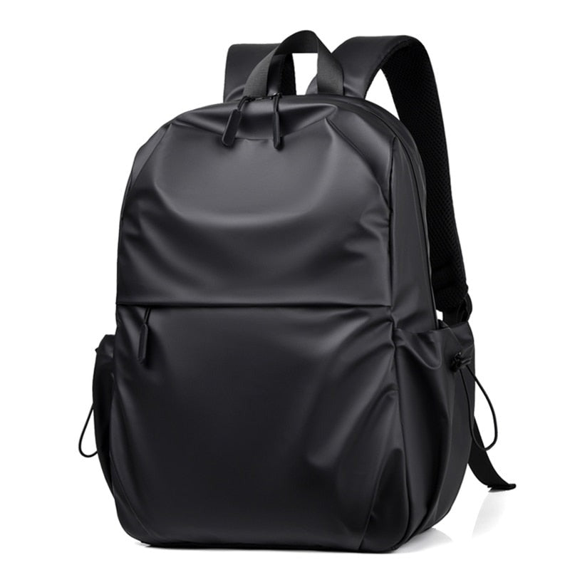 Men's Fashion Backpack Trendy Black Portable Casual Designer Backbags Waterproof Luxury Business Bag For Laptop 14 Inch