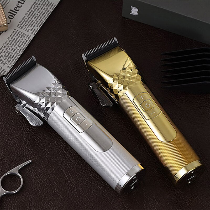 Professional Barber Hair Clipper Cordless Hair Trimmer Beard Trimer for Men Electric Hair Cutting Machine Rechargeable Hair Cut