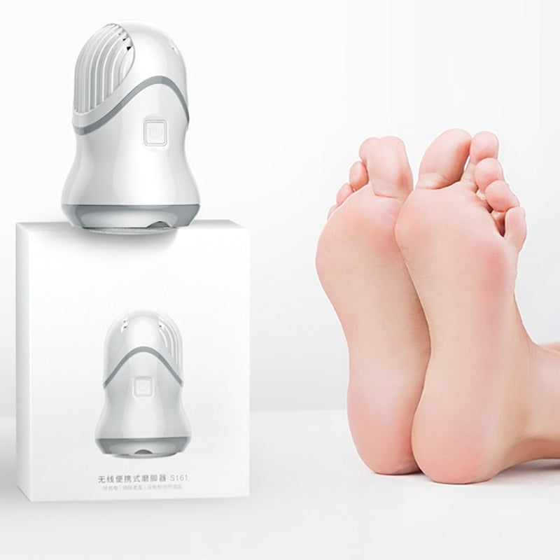 Electric Pedicure Tools Professional Heels Grinding Foot Care Rechargeable Dead Hard Skin Callus Remover Feet Cleaner Scrubber