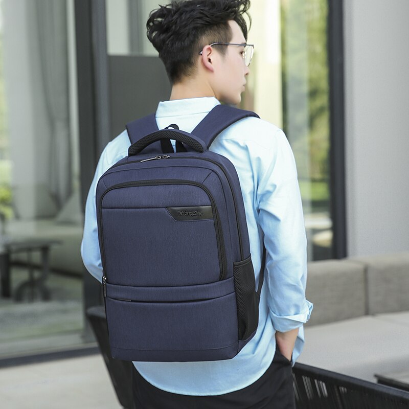 Grey Designer Backpack Multifunctional Large Capacity Nylon Bag For Laptop 15.6 Inch Waterproof Anti-theft Luxury Urban Backpack