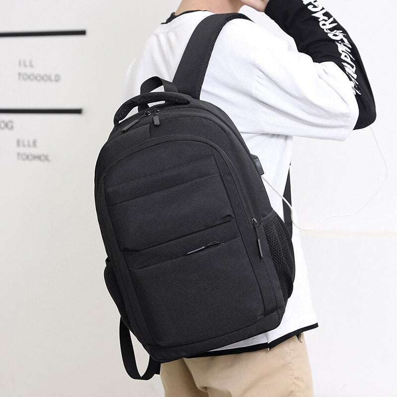 Men's Backpacks Multifunctional Waterproof Business Bags USB Charging Casual Portable Rucksack Male For Laptop 15.6 Inch