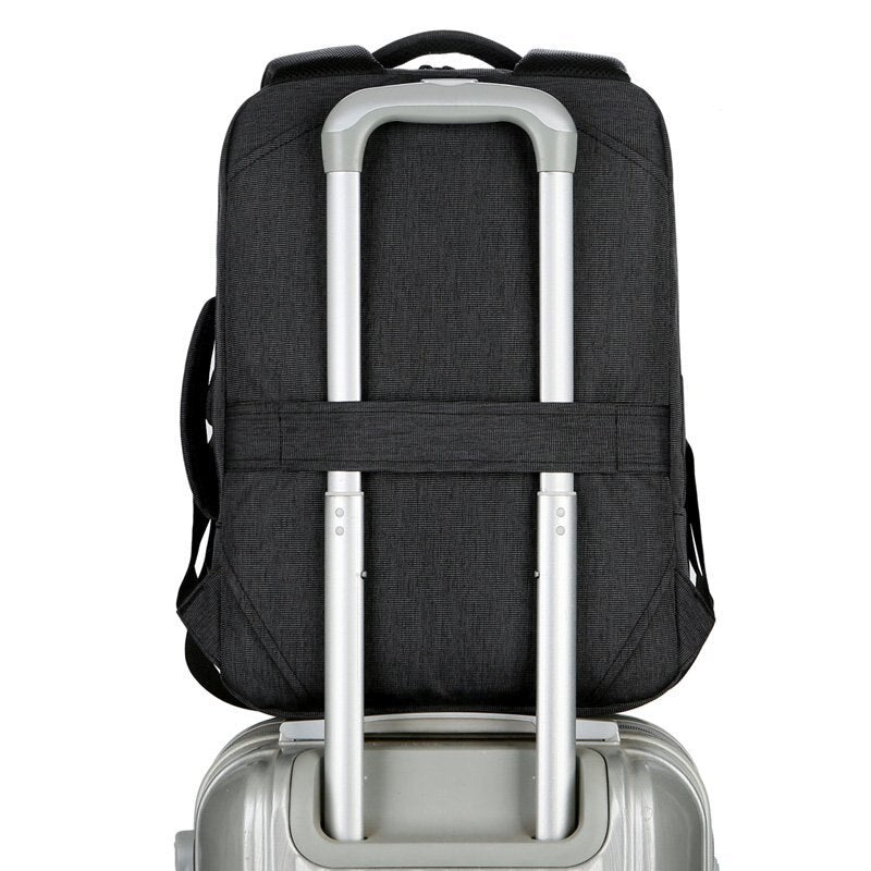 Backpack For Men Casual Oxford Cloth Waterproof Luxury Bagpack USB Charging Business Rucksack For Men Laptop Bag 15.6-inch