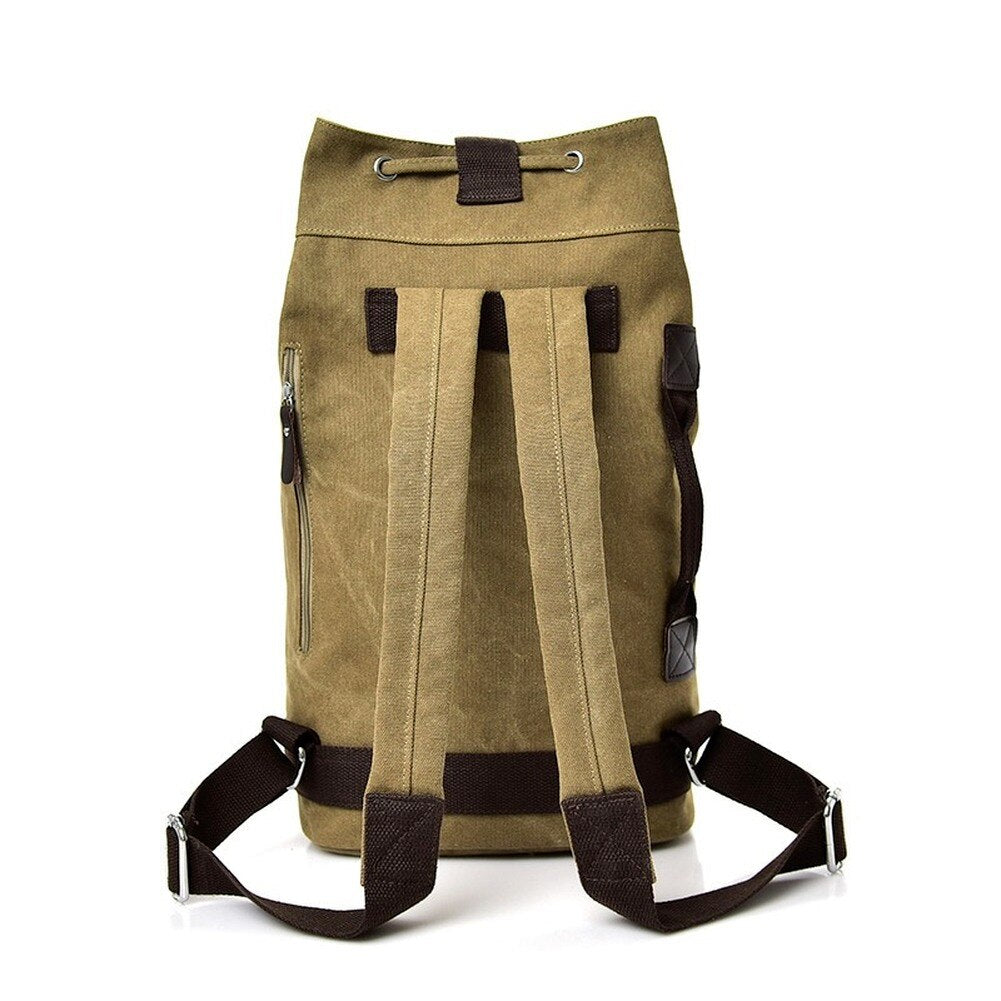 Fashion Casual Canvas Sports Backpack Bucket Bag Travel Backpack Men's Bags Unisex Designer Bags Duffle Bag Overnight Bags