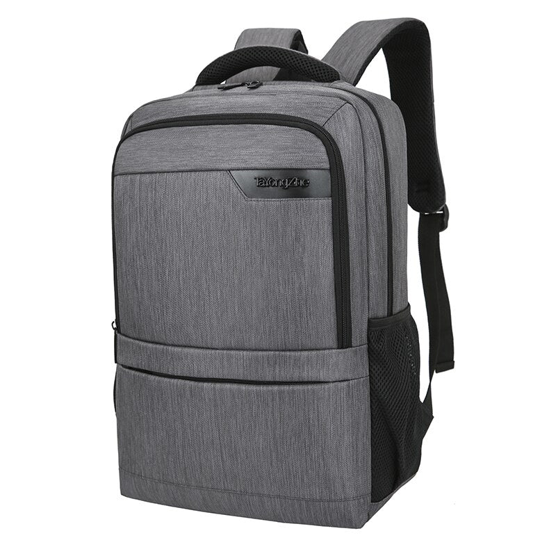 Grey Designer Backpack Multifunctional Large Capacity Nylon Bag For Laptop 15.6 Inch Waterproof Anti-theft Luxury Urban Backpack