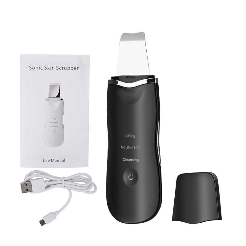 Ultrasonic Deep Face Cleaning Machine Skin Scrubber Remove Dirt Blackhead Reduce Wrinkles spots Facial Whitening Lifting