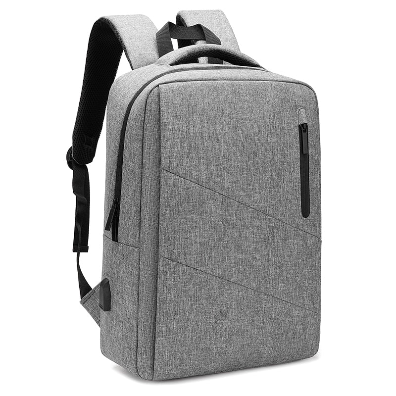 Business Backpacks For Men USB Charging Multi-function Bag For Laptop 15.6 Casual Waterproof Oxford Cloth Rucksack Man