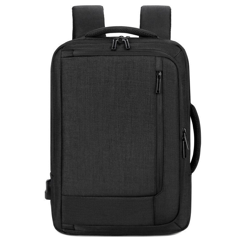Men's Backpack Trendy Multifunctional Oxford Cloth Laptop Backpack USB Rechargeable Waterproof Business Bag For Man