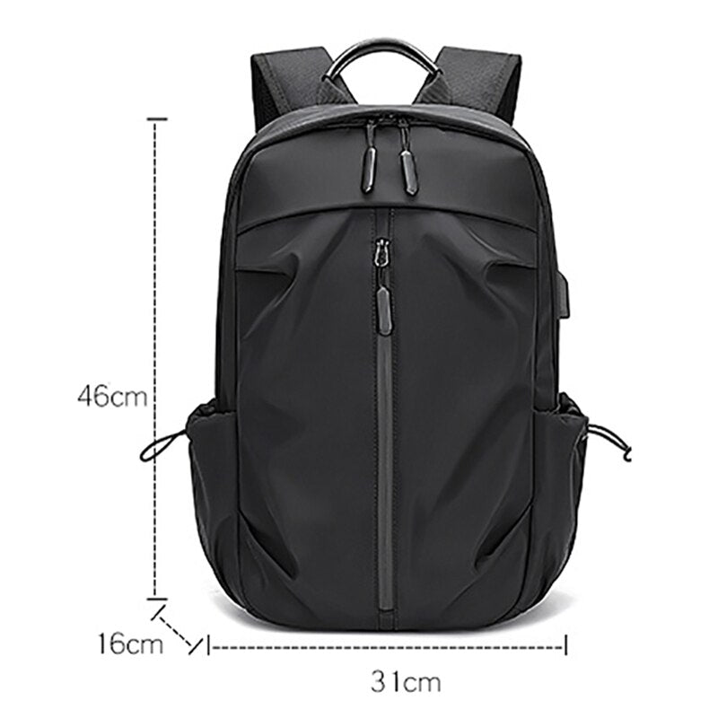 Men's Backpack USB Charging Business Bags Multifunctional Waterproof Laptop Rucksack Male Portable Fashion Backpacks
