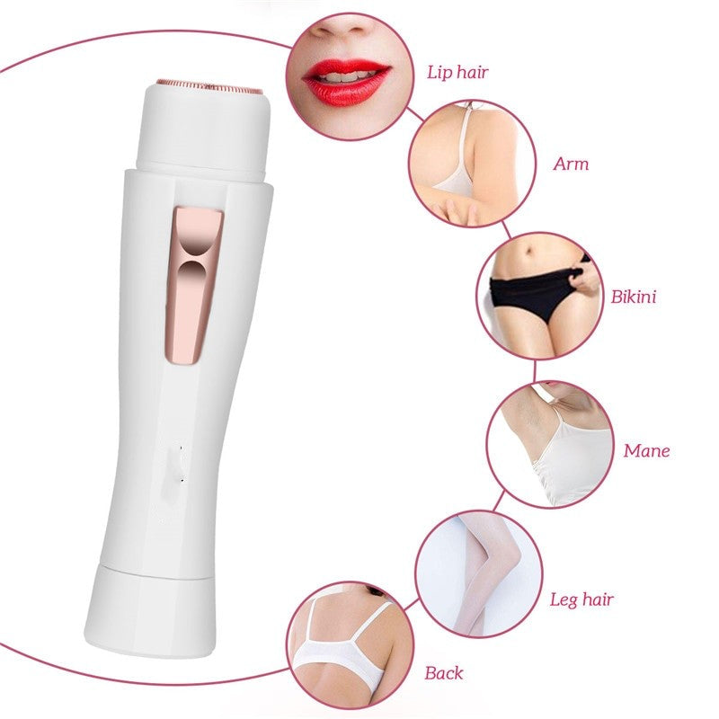 Women 3D Floating Electric Shaver Epilator No Pain Cordless Hair Removal Razor Leg Bikini Body Hair Shaving Tool USB Rechargeable