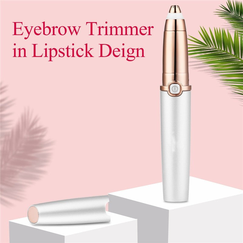 USB Rechargeable 3D Arch Blade Lady Shaver Circular Arc Cutter LED Light Design Painless Epilator Mini Hair Removal Trimmer